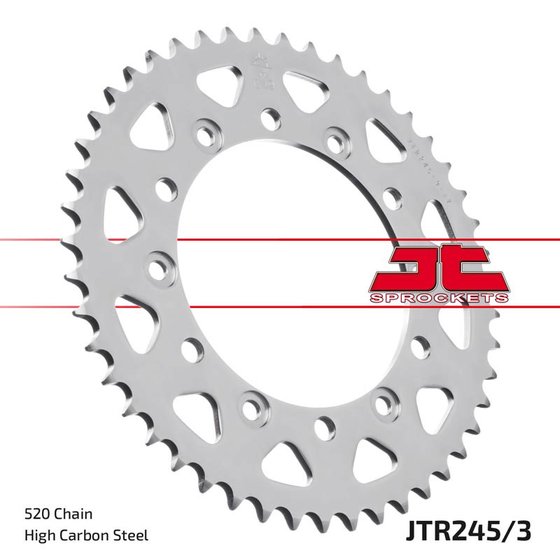 XR 600 R (1988 - 1990) rear sprocket 45 tooth pitch 520 jtr245345 | JT Sprockets