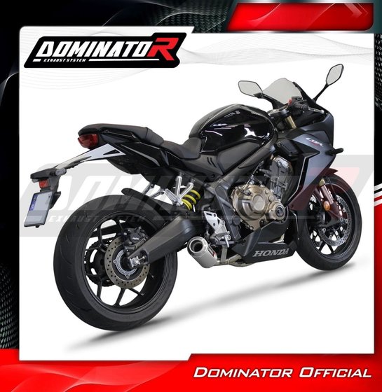 CB 650 R (2019 - 2023) full exhaust system silencer gp | Dominator