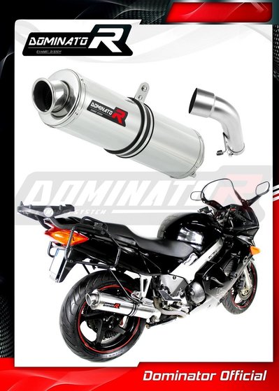 VFR 800 F (1998 - 2001) exhaust silencer round | Dominator