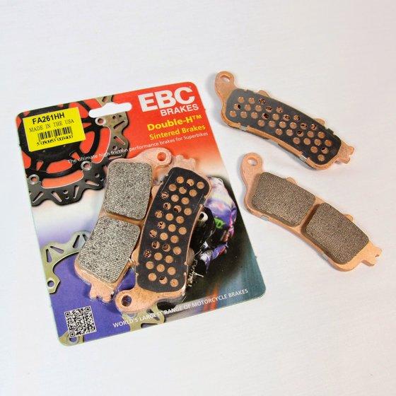 VFR 1200 F (2010 - 2017) usa made double-h series sintered brake pads | EBC