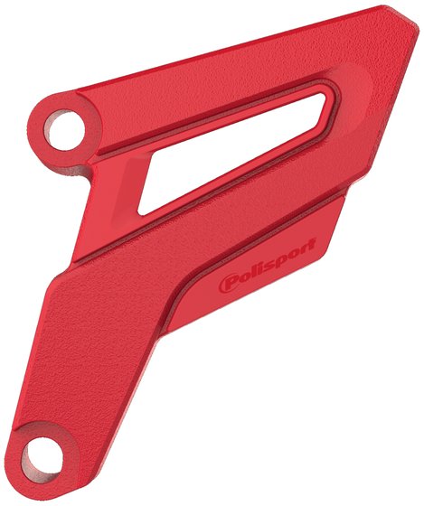 CR 250 R (2002 - 2007) front sprocket protector (red) | POLISPORT