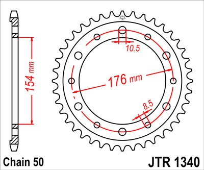 CBR 900 RR FIREBLADE (2000 - 2003) rear sprocket | SUNSTAR SPROCKETS