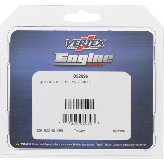 CRF 250 R (2018 - 2022) engine oil seal kit | Vertex