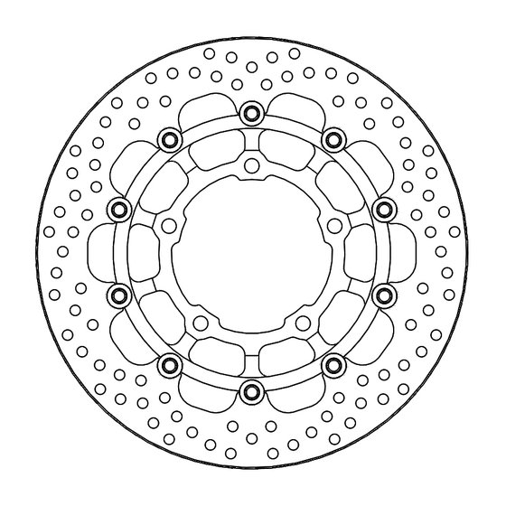 CB 650 R (2019 - 2022) halo floating brake rotor | MOTO-MASTER