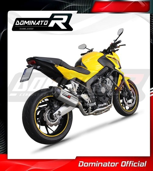 CBR 650 (2014 - 2018) full exhaust system silencer hp1 | Dominator