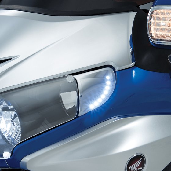 GL 1800 C VALKYRIE (2014 - 2016) led headlight end trim | SHOW CHROME