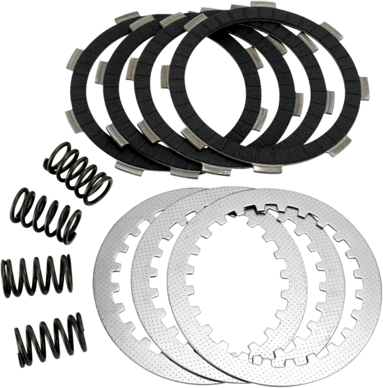 XR 100 (1993 - 2003) drcf carbon fibre lined clutch rebuild kit | EBC