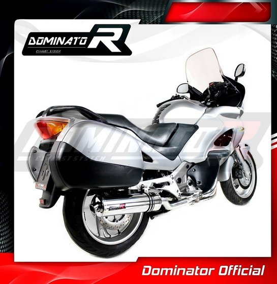 NT 650 GT HAWK (1998 - 2005) exhaust silencer round | Dominator