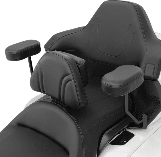 GL 1800 GOLD WING (2001 - 2022) black armrests for gl1800 | SHOW CHROME