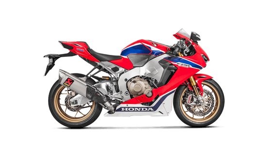 CBR 1000 RR (2017 - 2019) titanium slip-on muffler | AKRAPOVIC