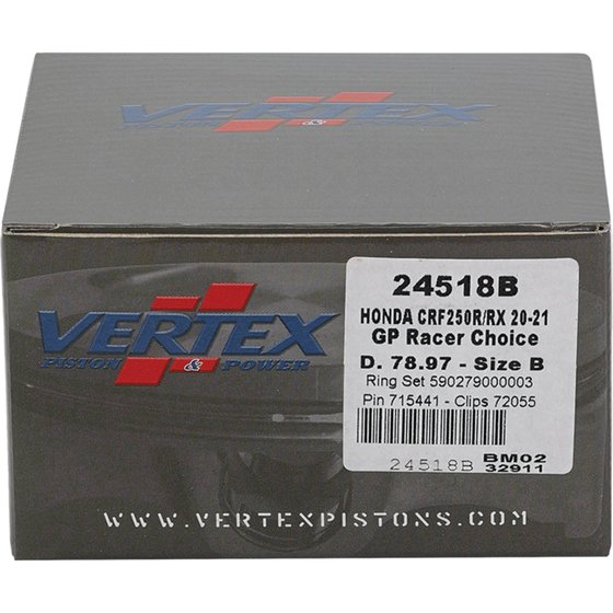 CRF 250 RX (2020 - 2021) forged gp racer's choice piston kit | Vertex