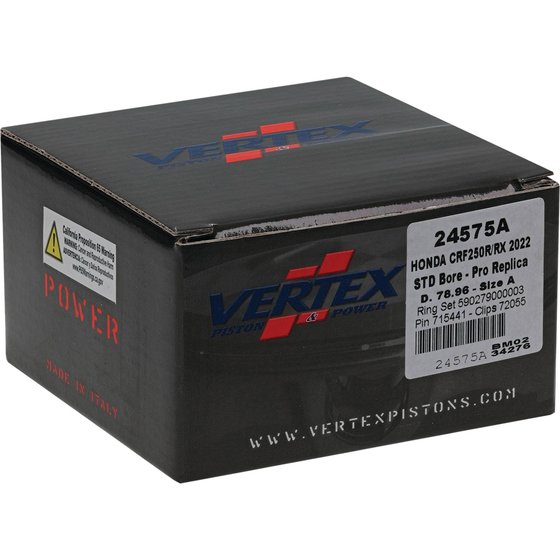 CRF 250 R (2022 - 2023) forged replica piston kit | Vertex