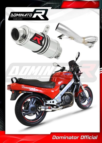 NTV 650 REVERE (1988 - 1997) exhaust silencer gp1 | Dominator