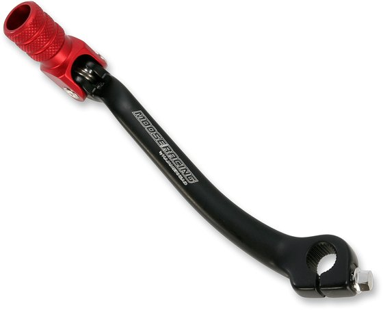 CRF 450 R (2002 - 2008) folding forged aluminum red shift lever | MOOSE RACING