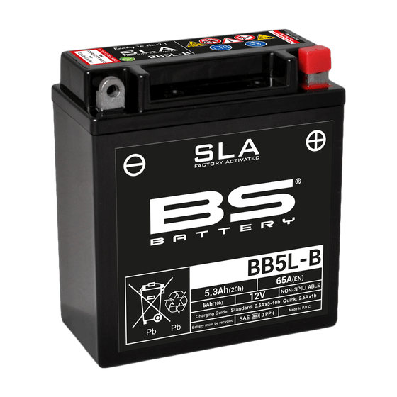 NH 125 D LEAD (1983 - 1986) bb5l-b sla battery | BS BATTERY