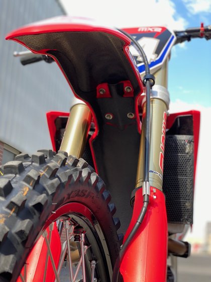 CRF 450 R (2014 - 2022) mud deflector fender foam | TWIN AIR