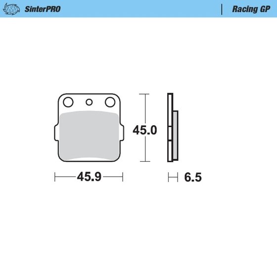 CRF 150 F (2007 - 2015) racing brake pad | MOTO-MASTER