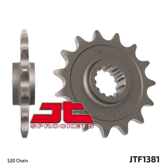 CB 500 X (2013 - 2022) front sprocket 15t 520 pitch jtf138115 | JT Sprockets