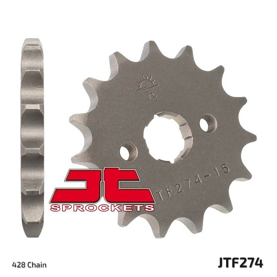 H 100 (1982 - 1993) steel front sprocket | JT Sprockets