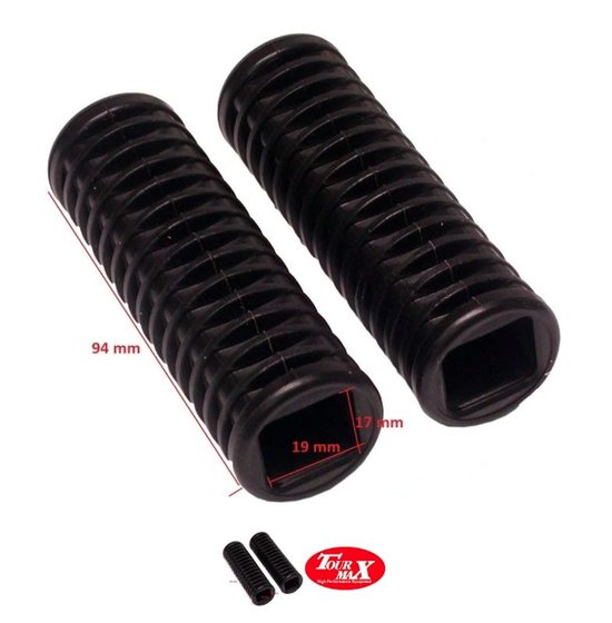 VT 750 CA SHADOW (2006 - 2007) passenger footrest rubber  | Tourmax