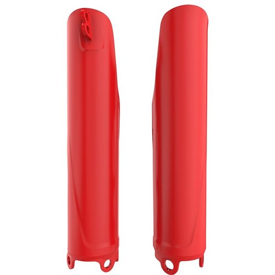 CRF 450 R (2019 - 2022) red fork cover for honda crf250/450 2019 | POLISPORT