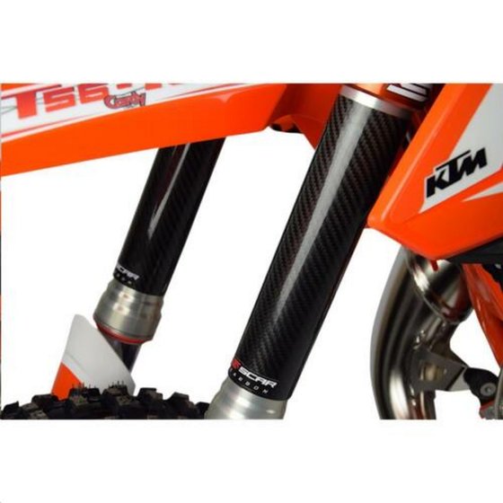 CRF 450 X (2005 - 2021) carbon lower fork wrap | SCAR