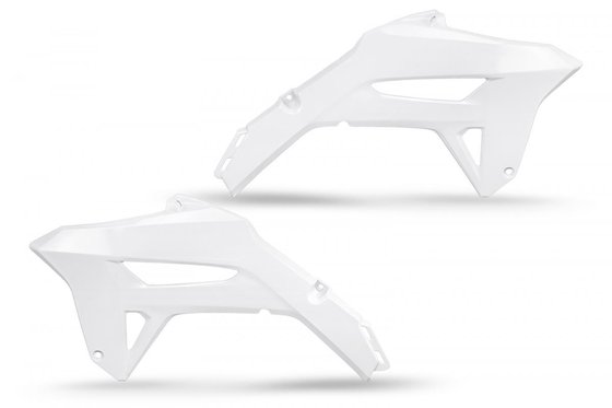 CRF 450 R (2019 - 2022) white radiator covers for crf 450 | UFO