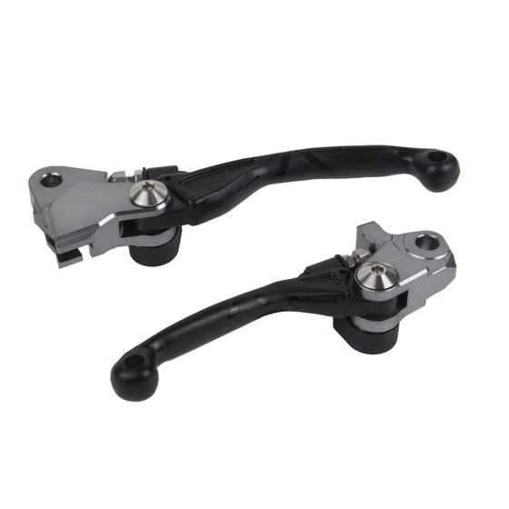 CRF 450 R (2007 - 2022) pivot lever set in black for crf7-20 | POLISPORT