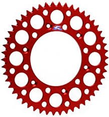 CRF 250 R (2004 - 2023) aluminum rear sprocket - 51 teeth | RENTHAL