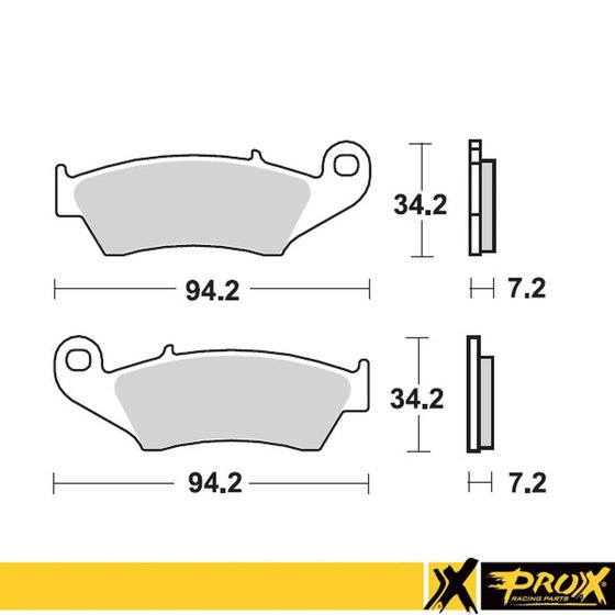 CRF 250 R (2004 - 2020) front brake pad | ProX