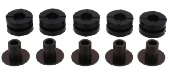 CR 125 R (1992 - 2007) radiator mounting rubber and collar set | Tourmax