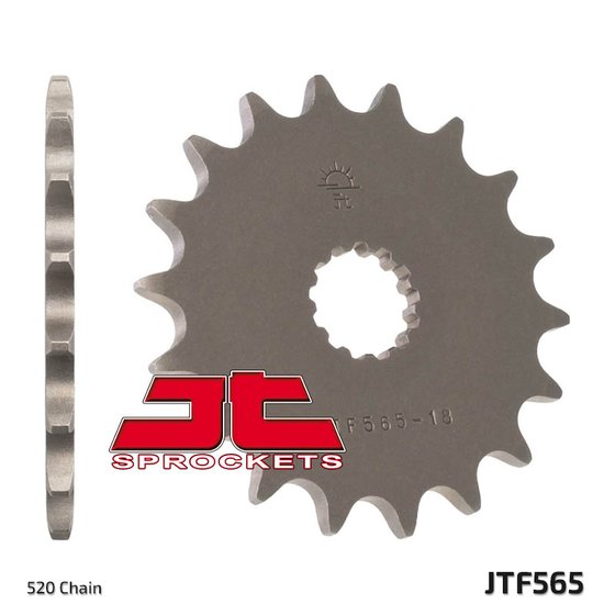 XL 600 V TRANSALP (1987 - 2000) front sprocket 15tooth pitch 520 jtf56515 | JT Sprockets