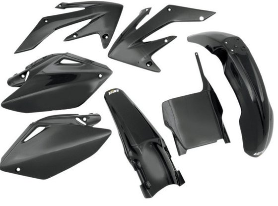 CRF 250 R (2011 - 2013) complete black body kit for honda crf250r/crf450r (except us) | UFO