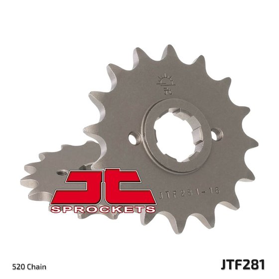 XR 500 R (1979 - 1985) front sprocket 15tooth pitch 520 jtf28115 | JT Sprockets