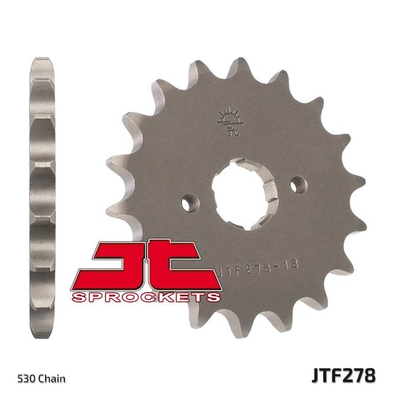 CB 450 (1982 - 1992) steel front sprocket | JT Sprockets