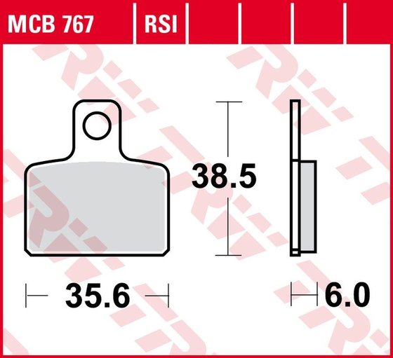 MONTESA COTA (all models) (2014 - 2021) allround organic brake pad | TRW