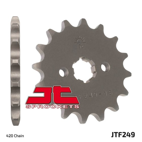 ANF 125 INNOVA (2003 - 2012) steel front sprocket | JT Sprockets