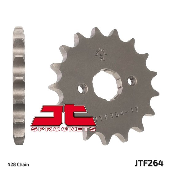 CBZ 125 (2001 - 2001) steel front sprocket | JT Sprockets