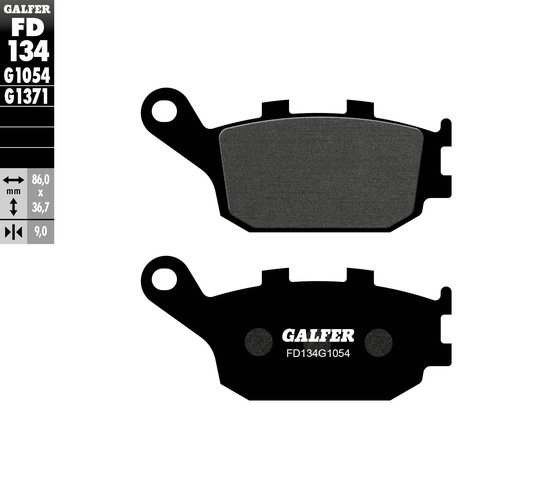 CRF 1100 L AFRICA TWIN (2020 - 2020) semi-metal brake pad | GALFER