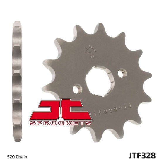 XR 200 R RE (1980 - 2002) steel front sprocket | JT Sprockets