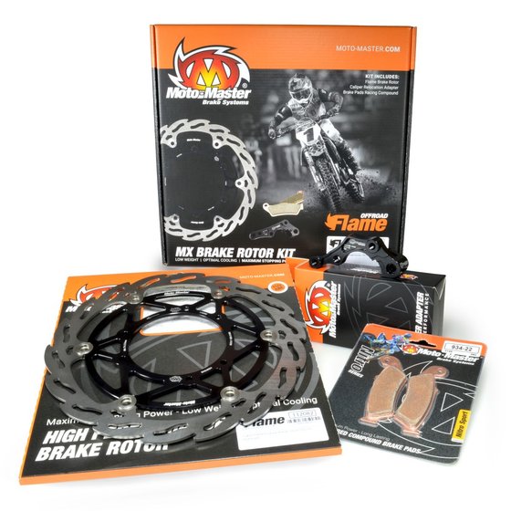 CRF 150 R (2007 - 2022) front brake kit with 260mm fixed rotor and pads | MOTO-MASTER