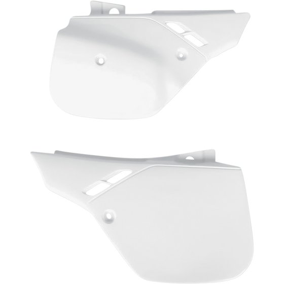 CR 250 R (1988 - 1989) white side panels for honda cr125/250/500 | UFO