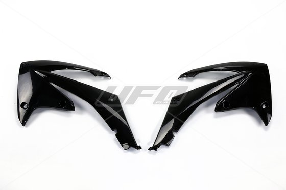 CRF 450 R (2009 - 2012) radiator covers - black | UFO