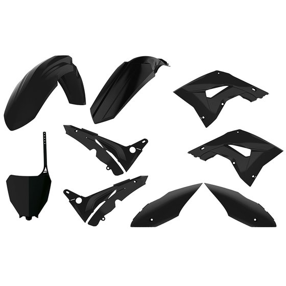 CR 250 R (2002 - 2007) restyle body kit in black for cr02-07 | POLISPORT