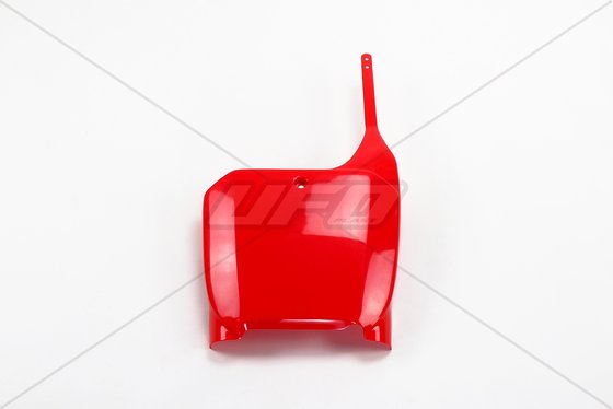 CR 250 R (2000 - 2003) front number plate - red | UFO