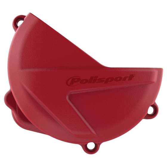 CRF 250 R (2018 - 2023) red clutch cover for honda crf250 | POLISPORT