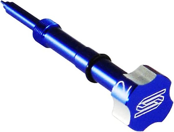 CRF 450 R (2002 - 2008) fuel mixture screw (blue) | SCAR