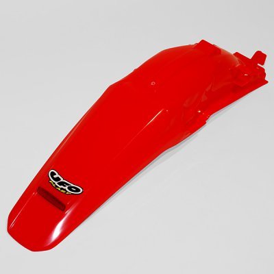 CRF 250 X (2008 - 2018) enduro rear fender with led light - red | UFO