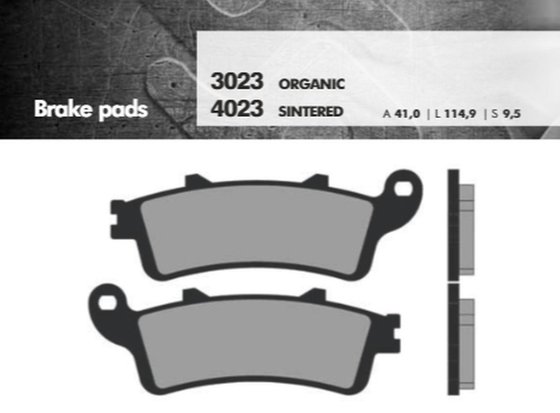 VFR 800 F (1998 - 2005) brake pads | BRENTA