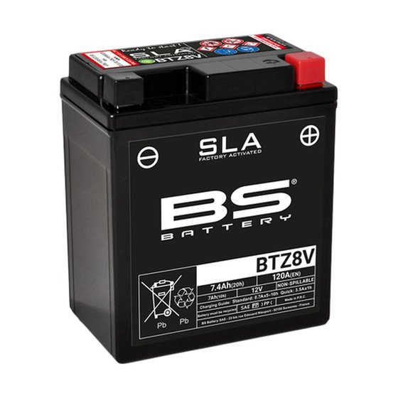 CB 250 (1991 - 2008) btz8v sla battery | BS BATTERY